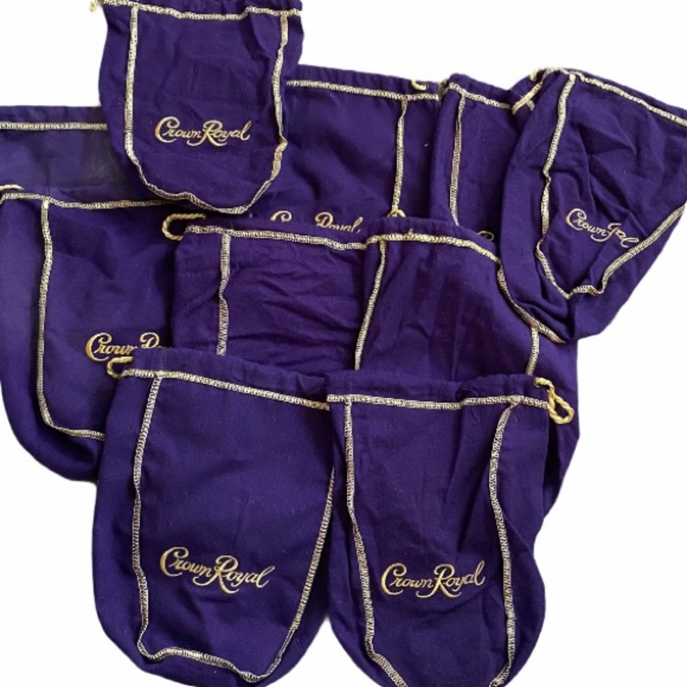 Crown Royal Purple Small Bags 10